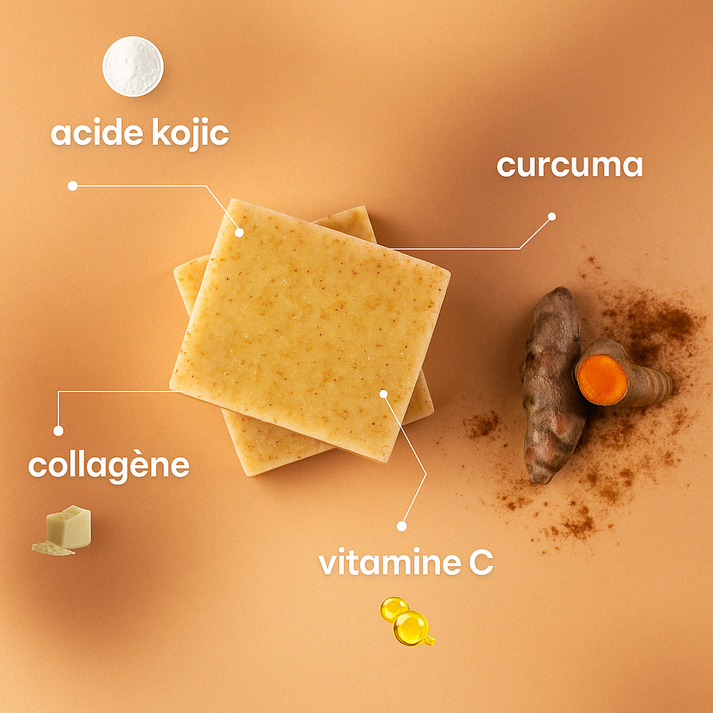 Pads Éclat Curcuma + Acide Kojique – Efface les tâches en 30 jours