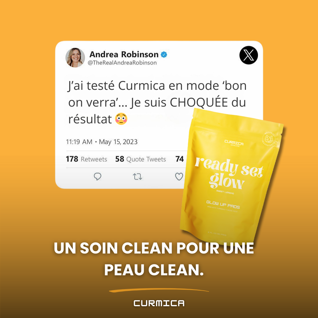 Pads Éclat Curcuma + Acide Kojique – Efface les tâches en 30 jours