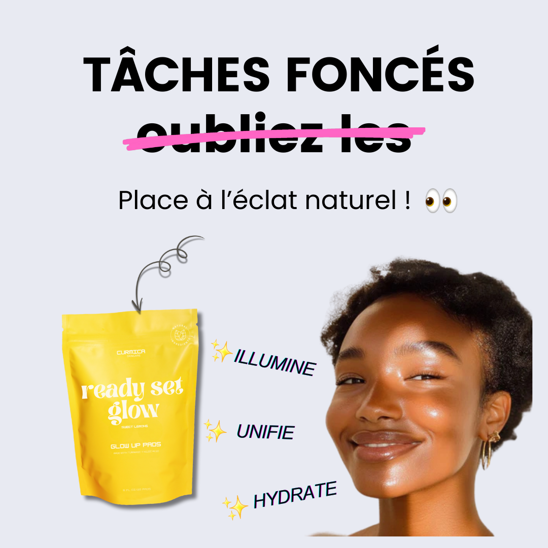 Pads Éclat Curcuma + Acide Kojique – Efface les tâches en 30 jours