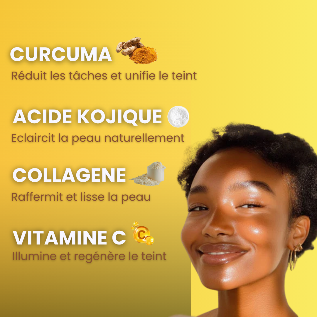 Pads Éclat Curcuma + Acide Kojique – Efface les tâches en 30 jours